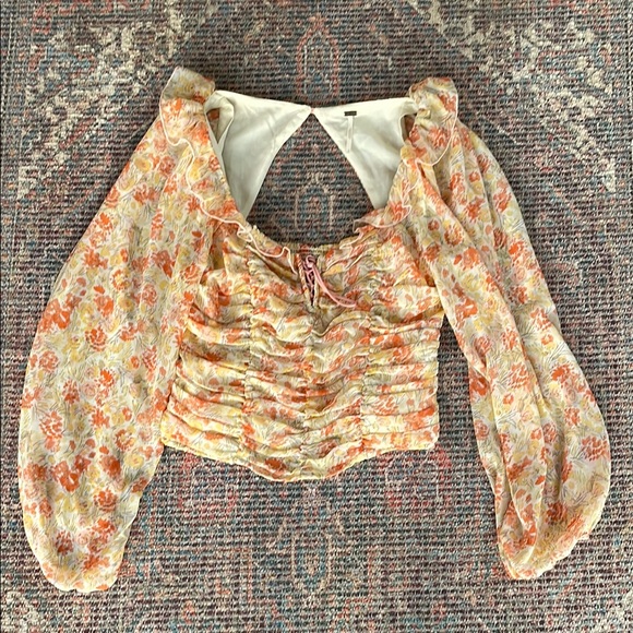 Free People Mabel printed blouse - Picture 4 of 9